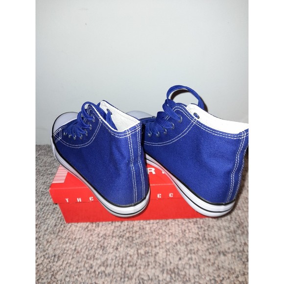 Blue and White Sport Shoes by The Collection Size 8 (fit like size 7) NWT - Picture 5 of 7